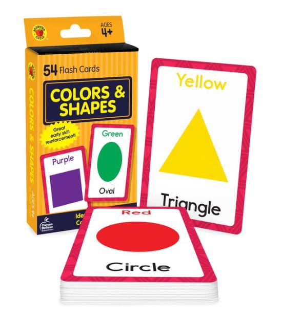 Colors and Shapes Flash Cards by Brighter Child [Cards] - LV'S Global Media