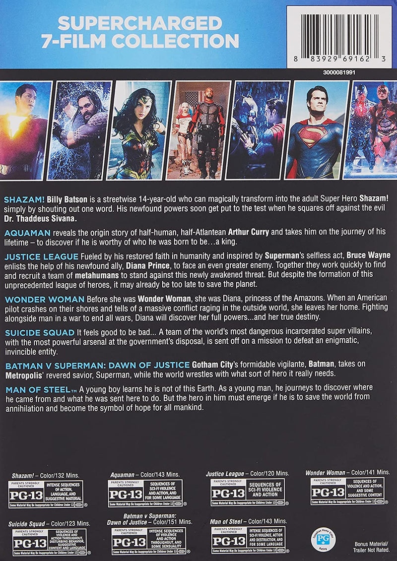 DC 7-Film Collection (Boxed Set, Special Edition, Slipsleeve Packaging) (DVD) - LV'S Global Media