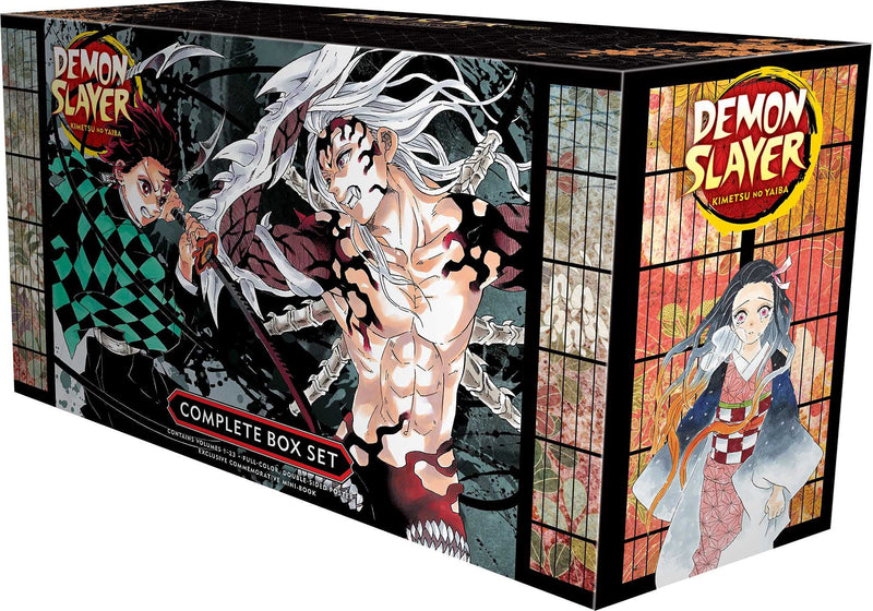 Demon Slayer Complete Box Set: Includes Volumes 1-23 with Premium by Koyoharu Gotouge [Paperback] - LV'S Global Media