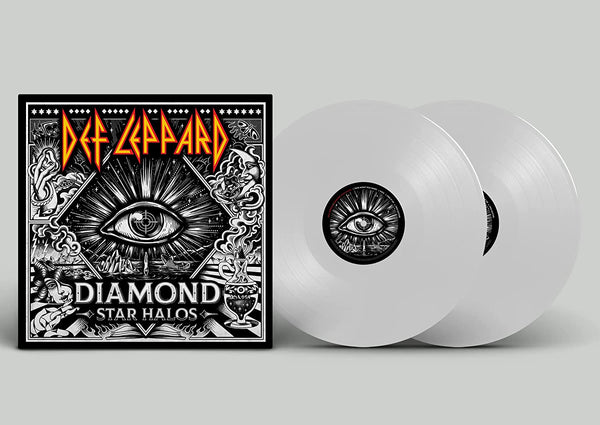 Diamond Star Halos (Limited Edition, 2 LP Clear Vinyl, Indie Exclusive) by Def Leppard - LV'S Global Media
