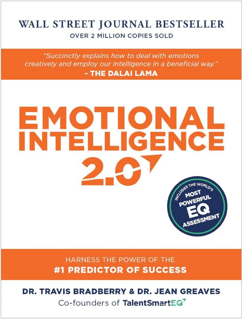 Emotional Intelligence 2.0: With Access Code by Travis Bradberry, Jean Greaves [Hardcover] - LV'S Global Media