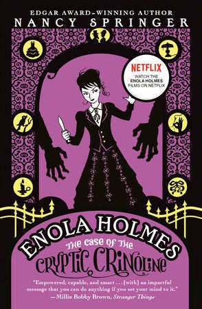 Enola Holmes: The Case of the Cryptic Crinoline (Enola Holmes Mystery #5) by Nancy Springer [Paperback] - LV'S Global Media
