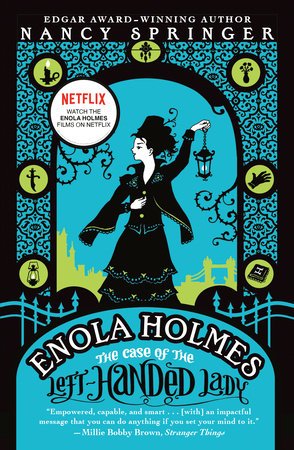 Enola Holmes: The Case of the Left-Handed Lady: An Enola Holmes Mystery (Enola Holmes Mystery #2) by Nancy Springer [Paperback] - LV'S Global Media