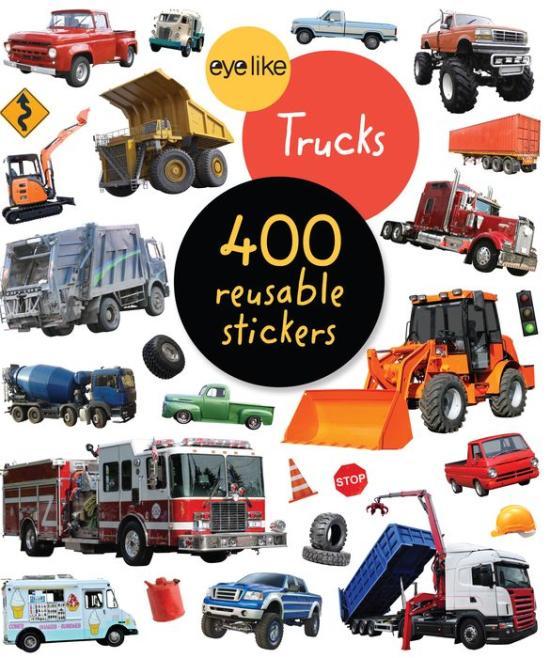 Eyelike Stickers: Trucks by Workman Publishing [Sticker Book] - LV'S Global Media