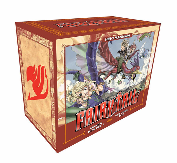 Fairy Tail Manga Box Set #1 by Hiro Mashima [Boxed Set] - LV'S Global Media