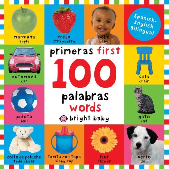 First 100 Words Bilingual by Roger Priddy [Board Book] - LV'S Global Media