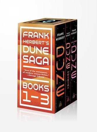 Frank Herbert's Dune Saga 3-Book Boxed Set [Mass Market Sized] - LV'S Global Media