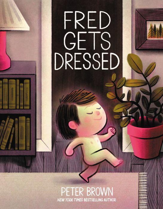 Fred Gets Dressed by Peter Brown [Hardcover Picture Book] - LV'S Global Media