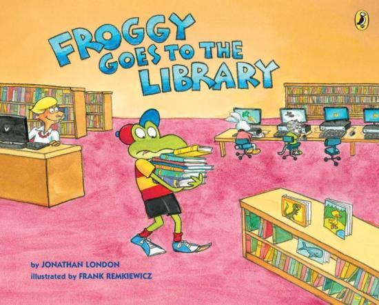 Froggy Goes to the Library by Jonathan London [Trade Paperback] - LV'S Global Media