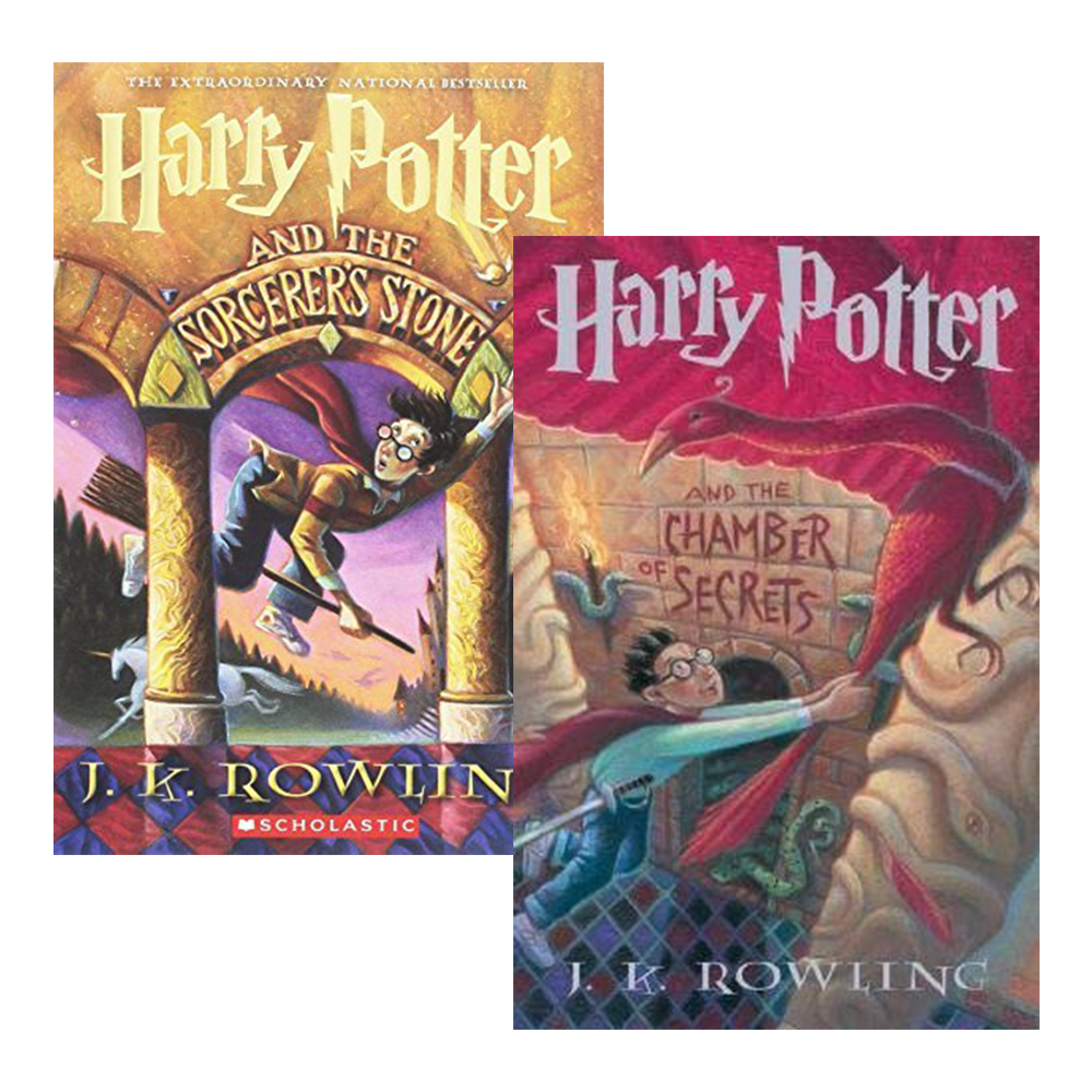 Harry Potter and the Sorcerer's Stone & the Chamber of Secrets by J K Rowling - LV'S Global Media