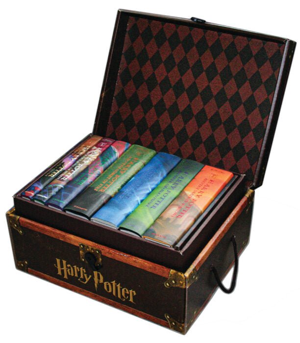 Harry Potter Hardcover Boxed Set: Books 1-7 with Collectible Decorative Trunk - LV'S Global Media