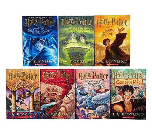 Harry Potter Series Complete Boxset Books 1-7 by J. K. Rowling (Paperback) - LV'S Global Media
