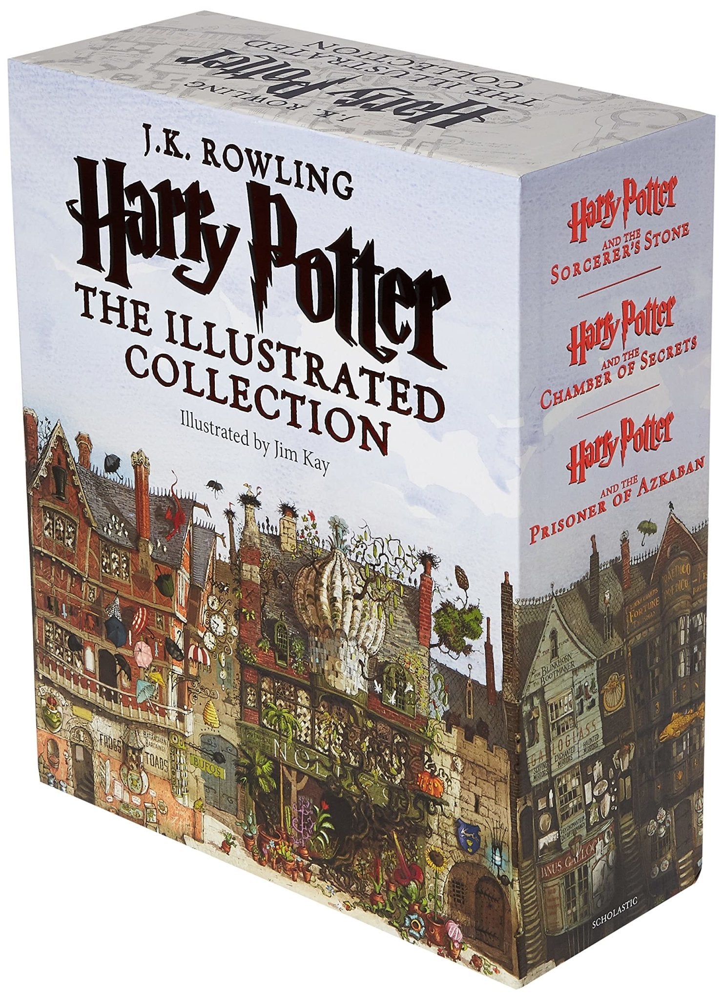 Harry Potter: The Illustrated Collection (Books 1-3 Boxed Set) by J.K. Rowling - Boxed Set - LV'S Global Media
