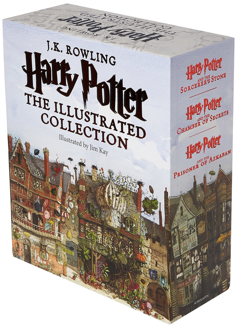 Harry Potter: The Illustrated Collection (Books 1-3 Boxed Set) by J.K.