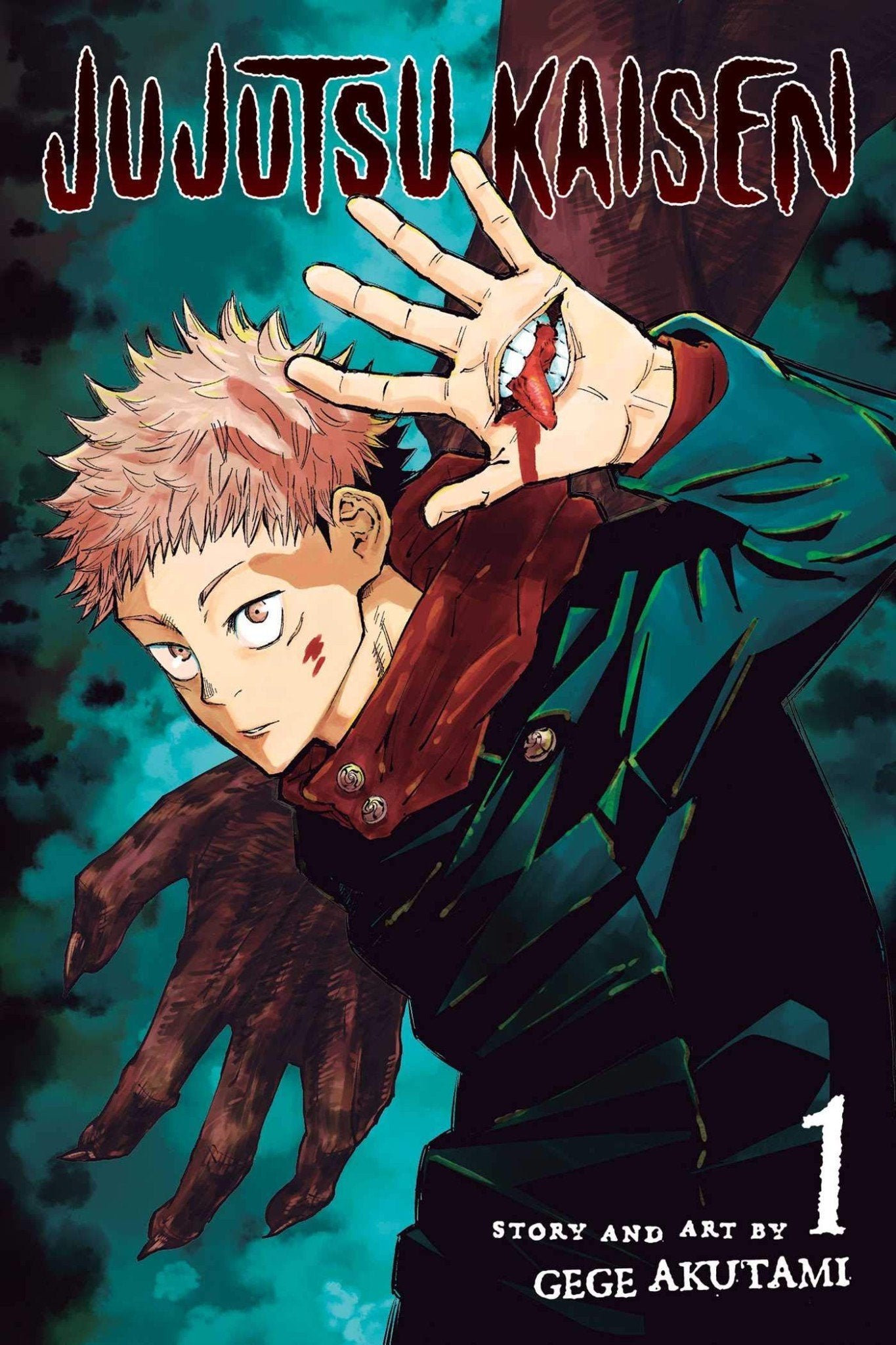 Jujutsu Kaisen Vol. 1 Manga by Gege Akutami (Paperback) - LV'S Global Media