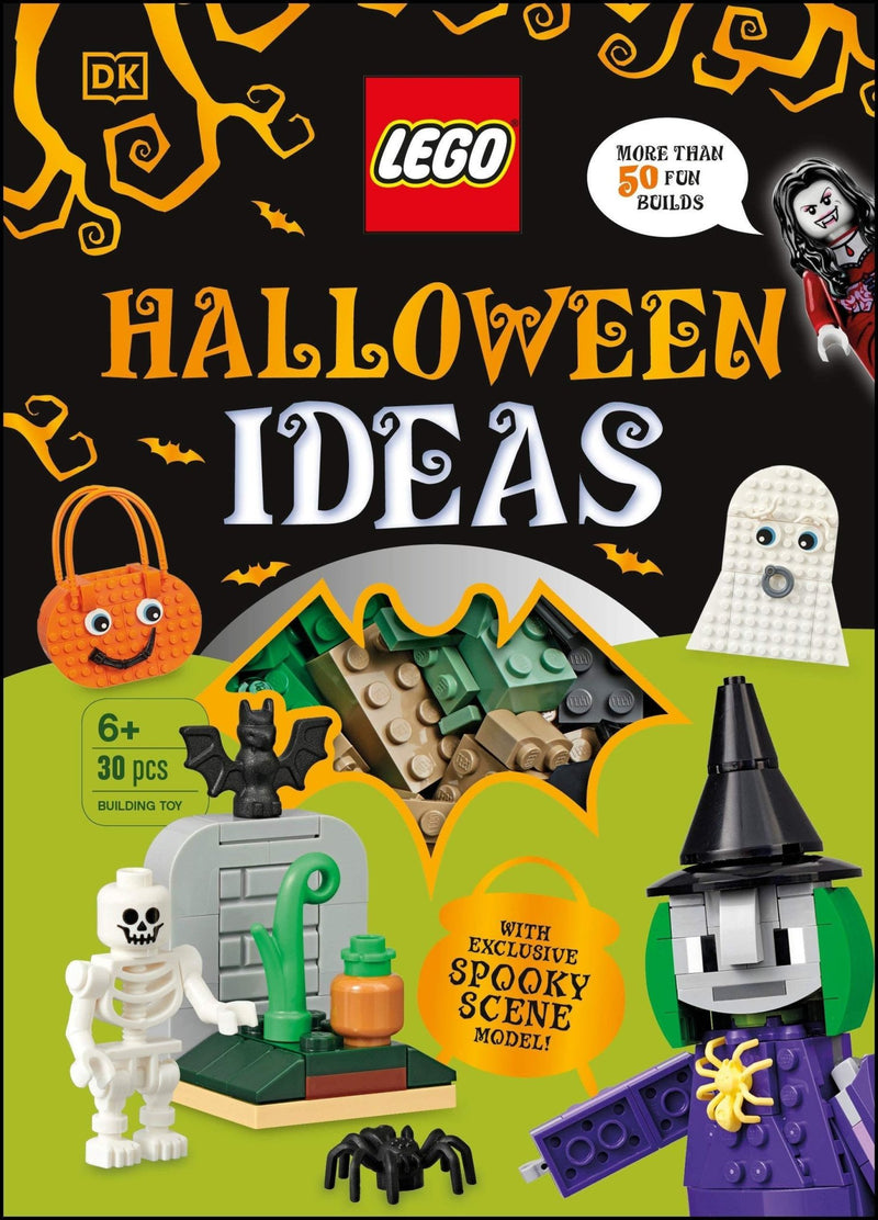 Lego Halloween Ideas: With Exclusive Spooky Scene Model [With Toy] ( Lego Ideas ) [Hardcover] by Julia March & Selina Wood - LV'S Global Media