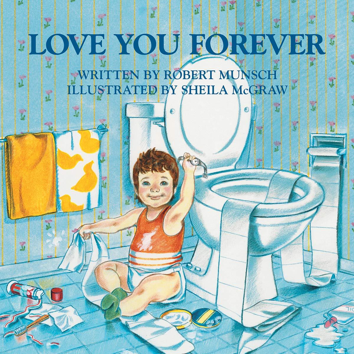 Love You Forever by Robert Munsch (Paperback) Children's Book - LV'S Global Media