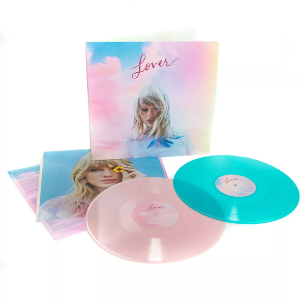 Lover (Limited Edition PINK & BLUE Vinyl) by Taylor Swift - LV'S Global Media