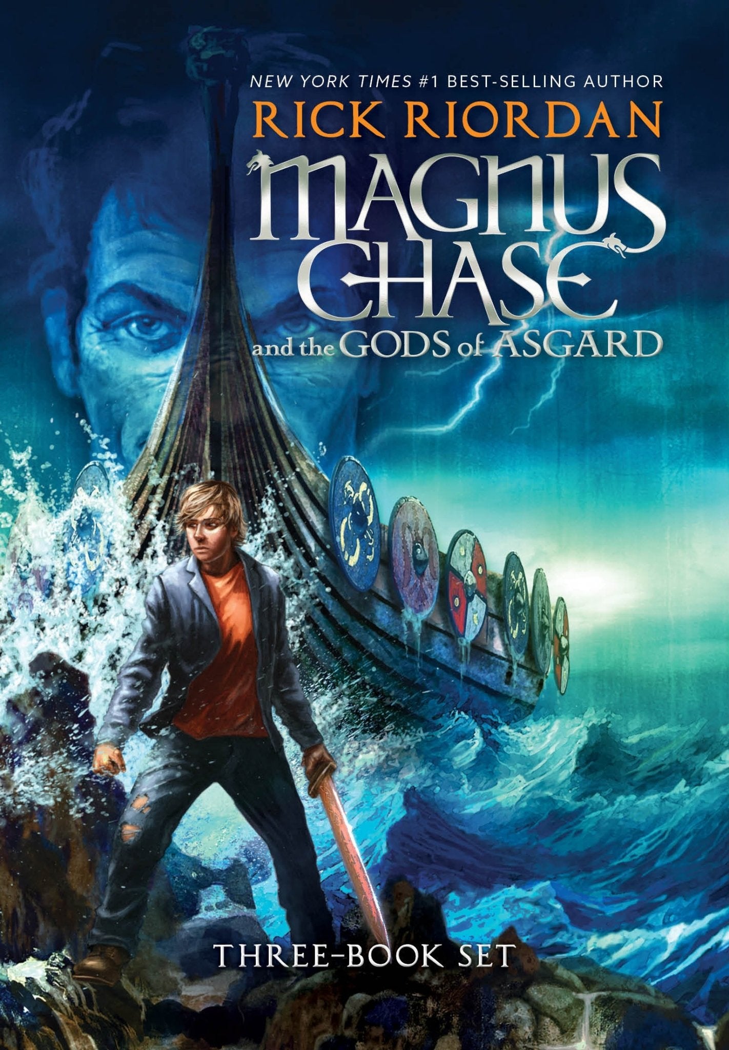 Magnus Chase and the Gods of Asgard Trilogy Box Set by Rick Riordan [Paperback] - LV'S Global Media