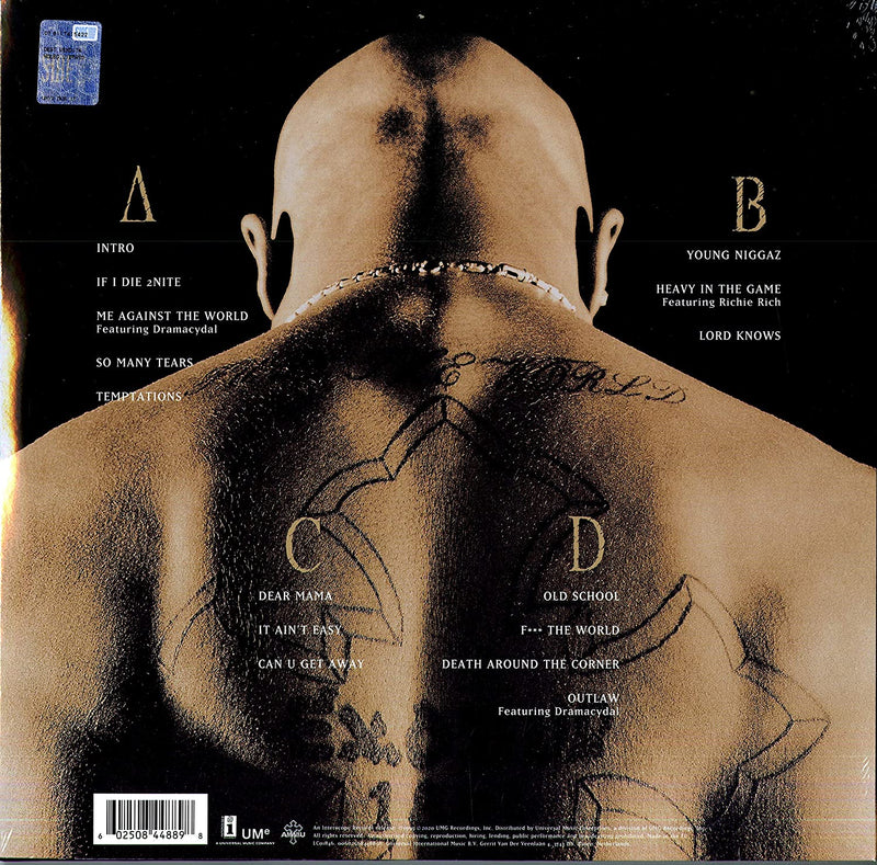 Me Against The World by 2Pac/Tupac Shakur - Double Vinyl - LV'S Global Media
