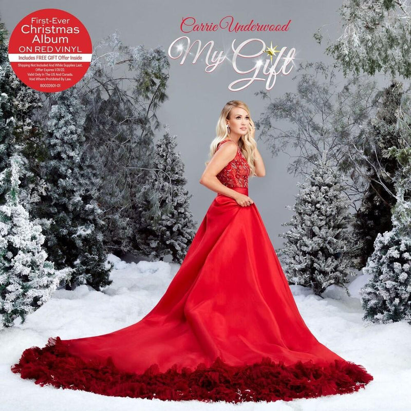 My Gift (Colored Red Vinyl LP) by Carrie Underwood - LV'S Global Media
