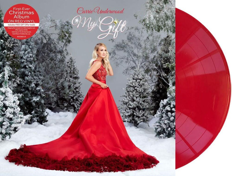 My Gift (Colored Red Vinyl LP) by Carrie Underwood - LV'S Global Media