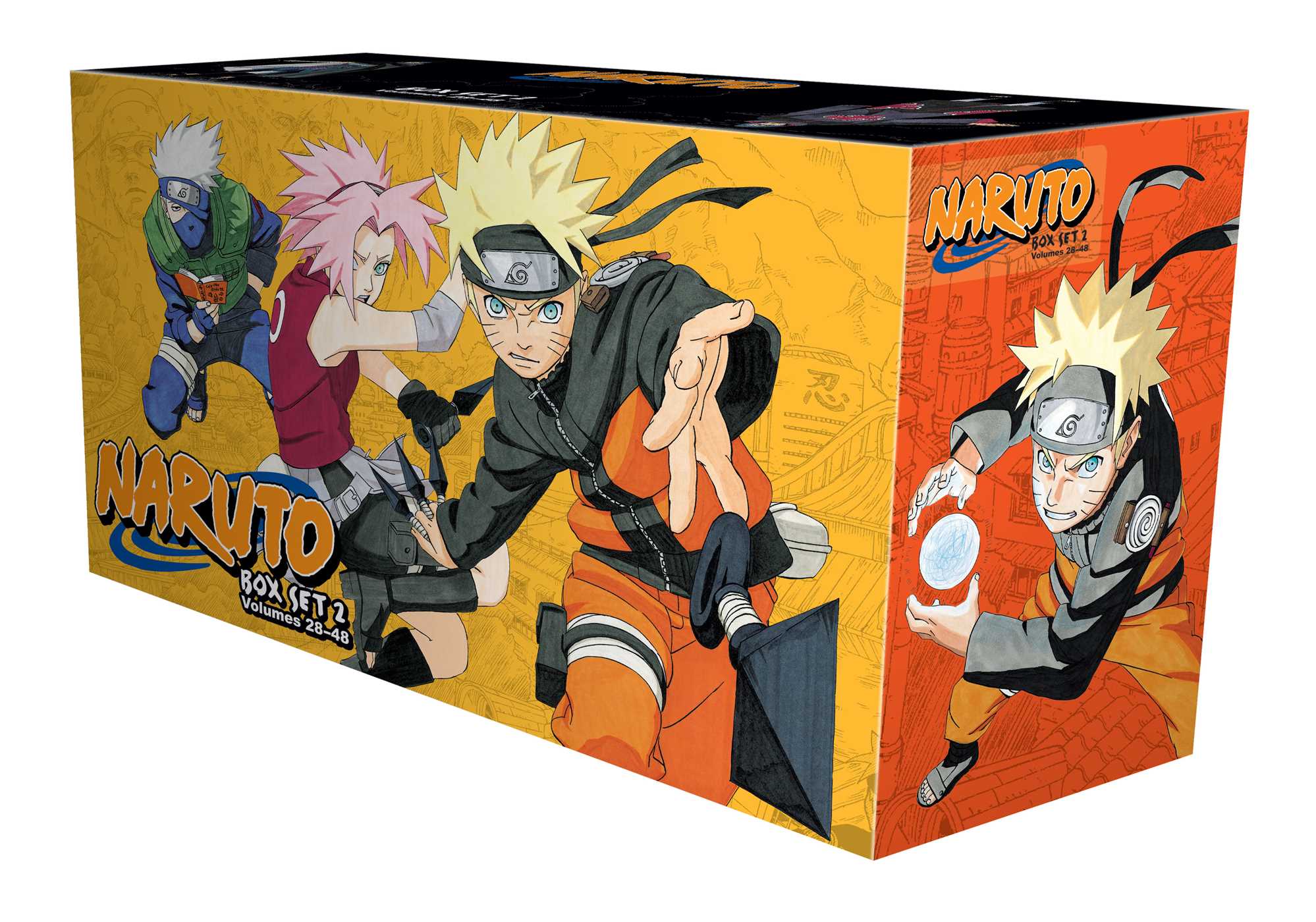 Naruto Box Set 2 Volumes 28-48 with Premium By Masashi Kishimoto - LV'S Global Media