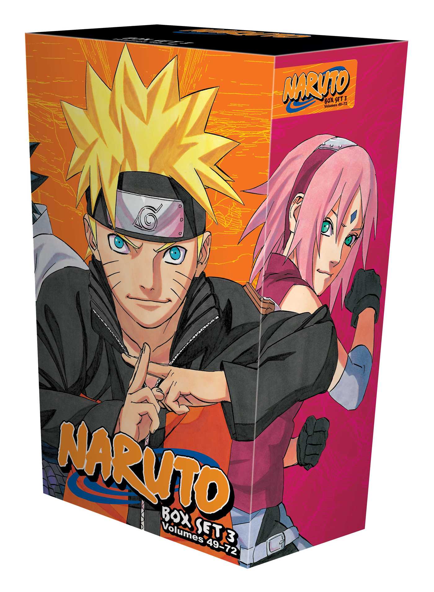 Naruto Box Set 3 Volumes 49-72 with Premium By Masashi Kishimoto - LV'S Global Media