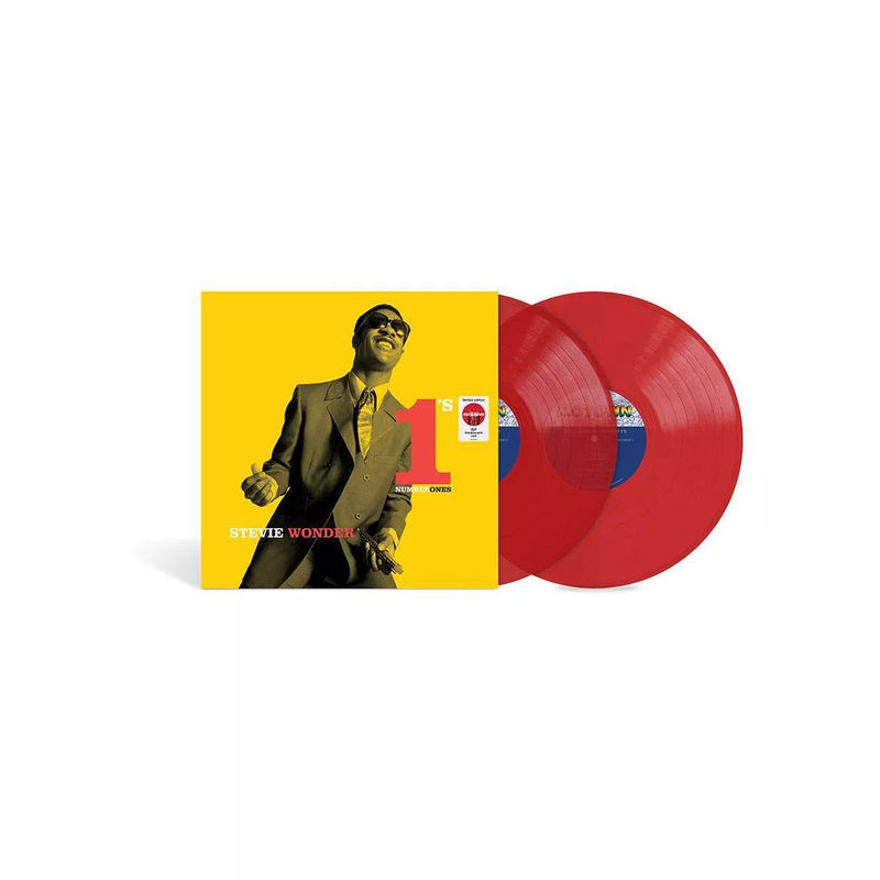 Number 1's by Stevie Wonder - Limited Edition Translucent Red Color 2x Vinyl LP - LV'S Global Media
