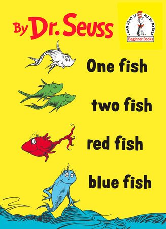 One Fish Two Fish Red Fish Blue Fish (Beginner Books(R)) by Dr Seuss [Hardcover] - LV'S Global Media