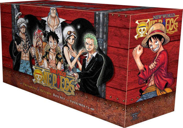 One Piece Box Set 4: Dressrosa to Reverie: Volumes 71-90 with Premium by Eiichiro Oda - LV'S Global Media