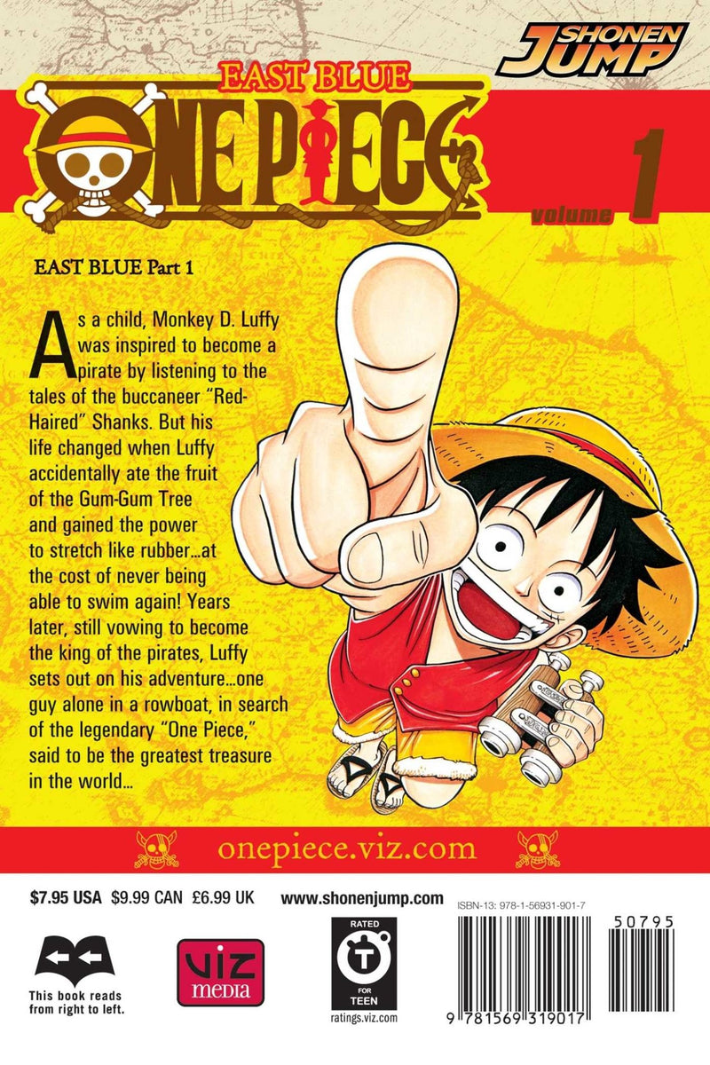 One Piece, Volume 1 by Eiichiro Oda