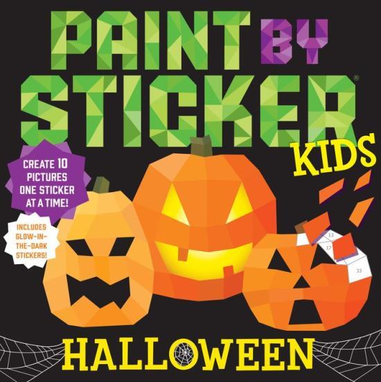 Paint by Sticker Kids: Halloween by Workman Publishing [Sticker Book] - LV'S Global Media