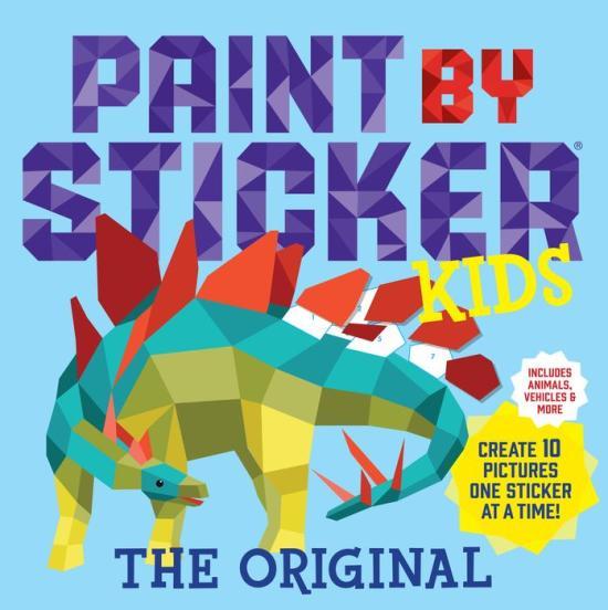 Paint by Sticker Kids, The Original by Workman Publishing [Sticker Book] - LV'S Global Media