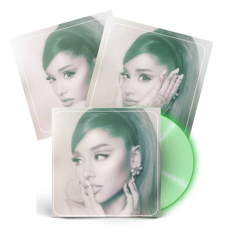 Positions by Ariana Grande - Limited Edition Green Vinyl LP with 2 Posters - LV'S Global Media