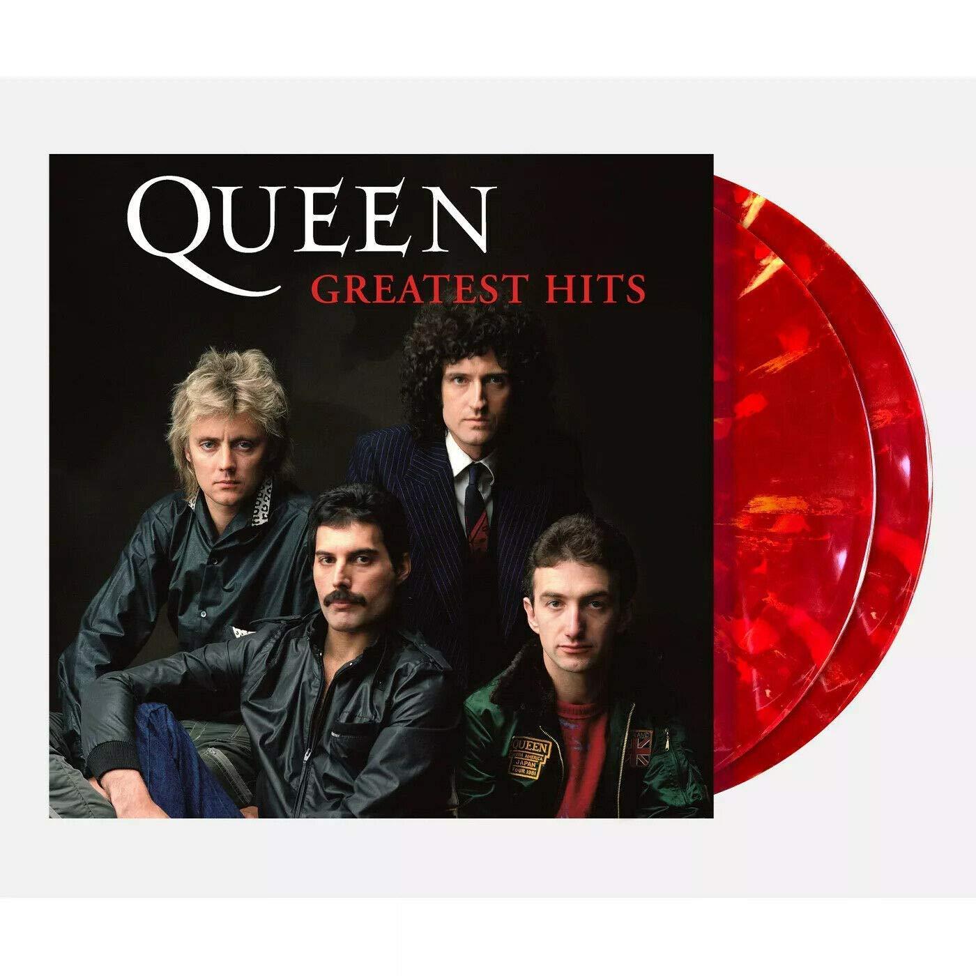 Queen - Greatest Hits - Exclusive Limited Edition Ruby Blend Colored Vinyl LP - LV'S Global Media