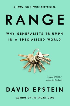 Range: Why Generalists Triumph in a Specialized World by David Epstein [Paperback] - LV'S Global Media