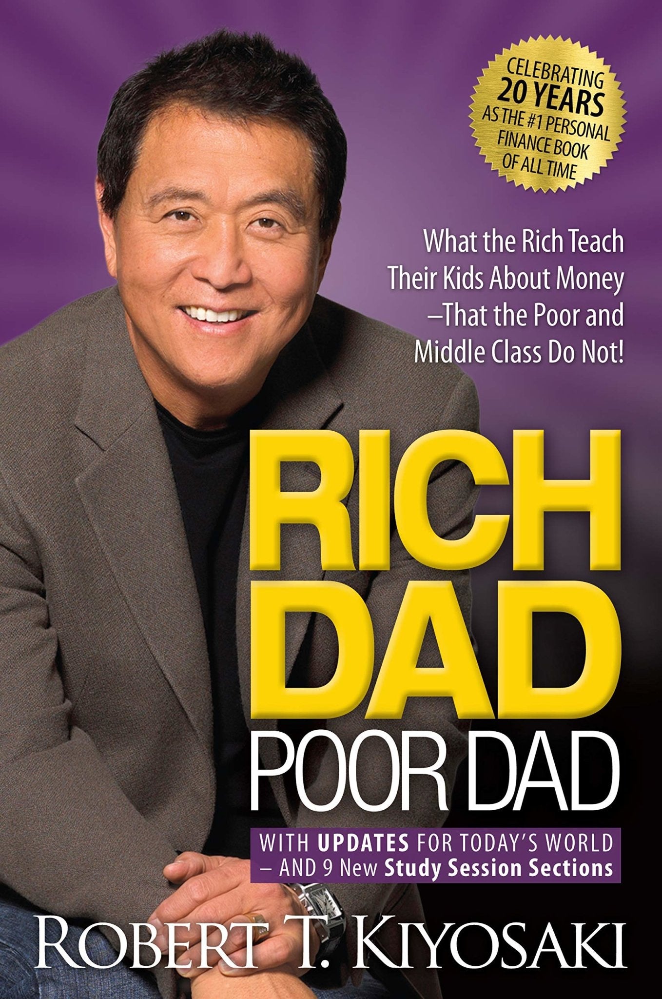 Rich Dad Poor Dad by Robert T. Kiyosaki [Trade Paperback] - LV'S Global Media