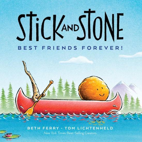 Stick and Stone: Best Friends Forever! by Beth Ferry [Hardcover Picture Book] - LV'S Global Media