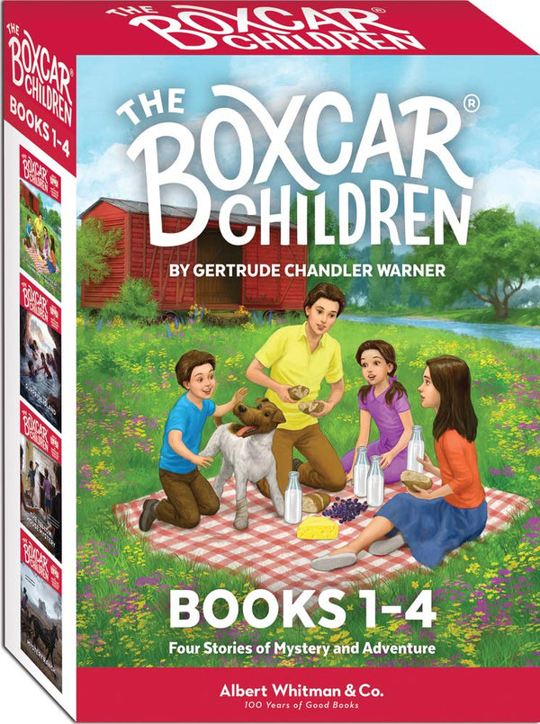 The Boxcar Children Mysteries Boxed Set #1-4 (Boxcar Children Mysteries) by Gertrude Chandler Warner - LV'S Global Media