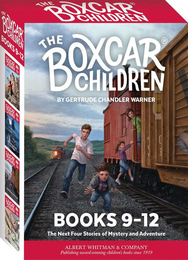 The Boxcar Children Mysteries Boxed Set #9-12 (Boxcar Children Mysteries) by Gertrude Chandler Warner - LV'S Global Media