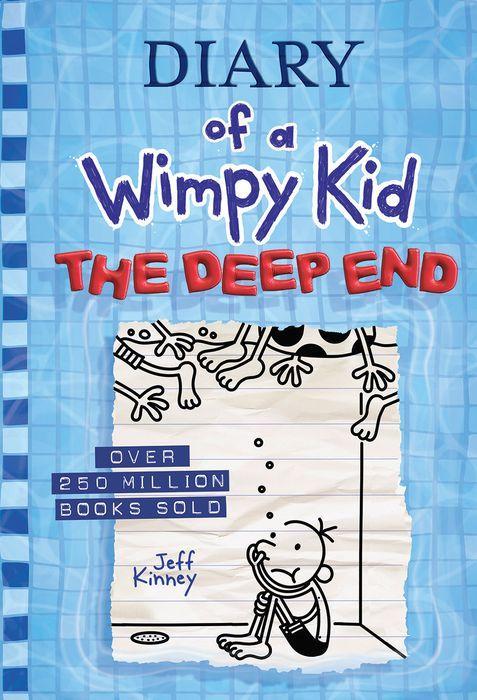 The Deep End (Diary of a Wimpy Kid Book 15) by Jeff Kinney [Hardcover] - LV'S Global Media