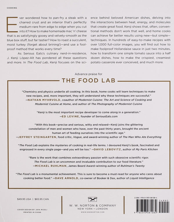 The Food Lab by J. Kenji Lopez-Alt [Hardcover] - LV'S Global Media
