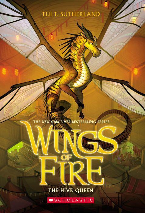 The Hive Queen (Wings of Fire, Book 12) by Tui T. Sutherland [Trade Paperback] - LV'S Global Media