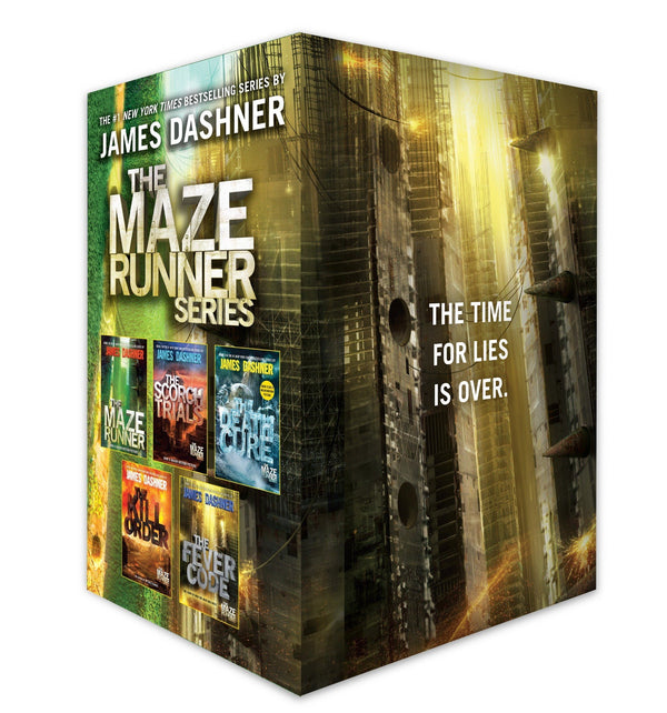The Maze Runner Series Complete Collection Boxed Set (5-Book) by James Dashner - LV'S Global Media