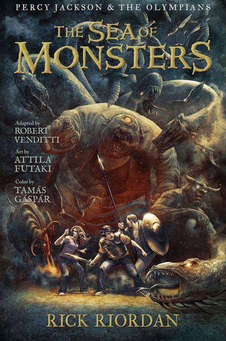 The Sea of Monsters: The Graphic Novel (Percy Jackson and the Olympians #2) by Rick Riordan, Robert Venditti [Paperback] - LV'S Global Media