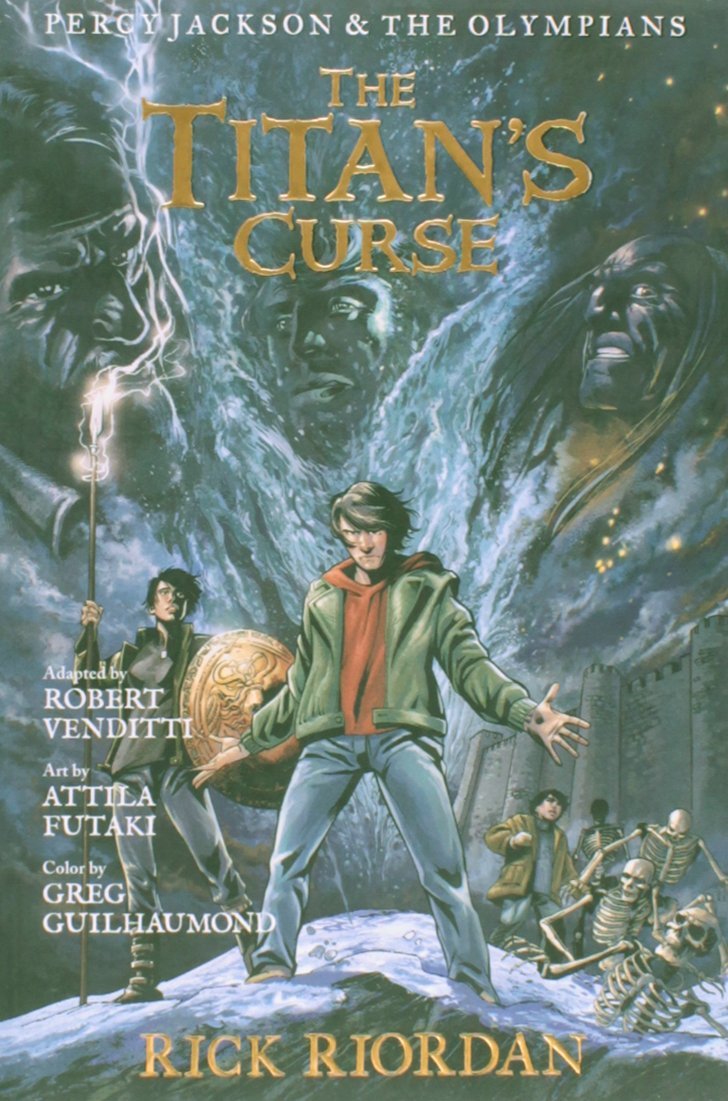 The Titan's Curse: The Graphic Novel (Percy Jackson and the Olympians #3) by Rick Riordan, Robert Venditti [Paperback] - LV'S Global Media