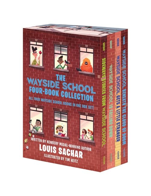 The Wayside School 4-Book Box Set by Louis Sachar [Paperback] - LV'S Global Media