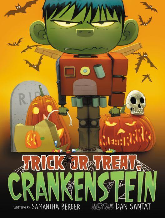 Trick or Treat, Crankenstein by Samantha Berger [Hardcover Picture Book] - LV'S Global Media