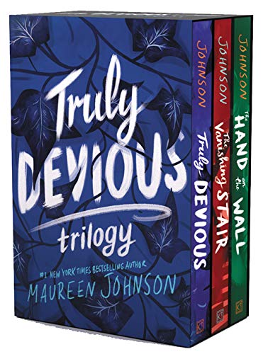Truly Devious 3-Book Box Set: Truly Devious, Vanishing Stair, and Hand on the Wall by Maureen Johnson [Paperback] - LV'S Global Media